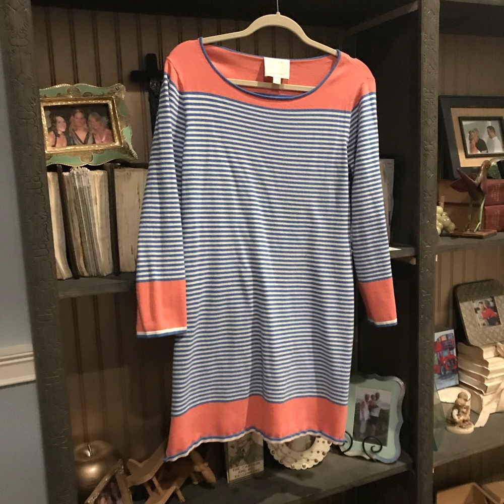 Sail to Sable striped sweater dress